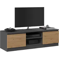 Top E Shop RTV 120 ANTR/ARTIS TV-meubel & entertainment center 2 planken, TV-meubel, Grijs