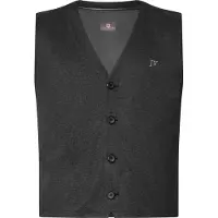 Jan Vanderstorm gilet Plus Size SIEMSON zwart male | Maat: 72 (5XL)