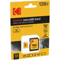 24hShop Msd 128gb Uhs-i U3 V30 A1 Ultra Geheugenkaart Transparant