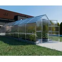 KLASIKA GREENHOUSES KLASIKA BERNARD Tuinkas - 2,35 x 7 m (16.45 m²) - 4 mm Dikte - Kweekkas - Polycarbonaat afdekking