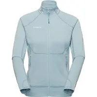 Mammut - Dames fleeces - Taiss ML Jacket Women Nebla voor Dames van Gerecyclede materialen - Maat S - Blauw