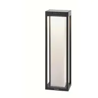 KLEWE LED lamp op zonne-energie RADIA MAXI MOON, antraciet, 50 cm, IP65 MOON, zwart, Aluminium, Modern, Solar buitenverlichting