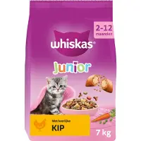 Whiskas Kattenbrokken - Junior - Kip - zak 7kg