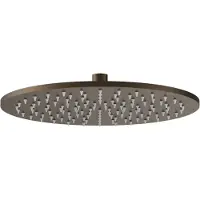 Alvoro Aura Hoofddouche 30cm - Geborsteld Brons PVD - RVS 304 - Kranen, Douchekranen, Hoofddouches - 5404024128996 - Kranen, Douchekranen, Hoofddouches