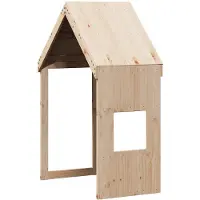 vidaXL Kinderbedhuisje 55x99x139,5 cm massief grenenhout