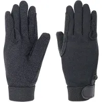 Harry's Horse - Handschoenen Katoen - Zwart - Maat XXS