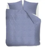 Ambiante Dekbedovertrek Edo Indigoblauw Katoen-200 x 200 / 220 cm | 2-Persoons
