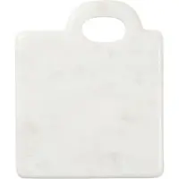 Broste Copenhagen Olina snijplank 14x17 cm White marble