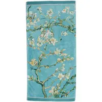 Beddinghouse Badlaken Blossom Blauw Velours (70 x 140 cm)