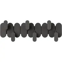Umbra Tempo Wandkapstok 6 Haken - Zwart