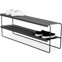 Spinder Design schoenrek Nivo 100 - Zwart - 10 paar schoenen