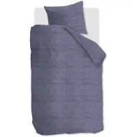Ambiante Dekbedovertrek Edo Marineblauw Katoen-140 x 200 / 220 cm | 1-Persoons