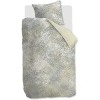 Beddinghouse Sia dekbedovertrek - Eenpersoons - 140 x 200/220 cm - Groen