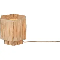 Good &Mojo Tafellamp panama naturel 26x28x26cm