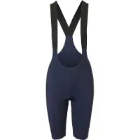 Agu Comfort Plus - Bibshort - Fietsbroek - Wielrenbroek - Met Zeem - Ademend & Compressie - Siliconen Gripper - Naadloze Bretels - Blauw - Dames - XL