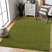 Muratap Uni effen laagpolig vloerkleed modern 200x200 cm vierkant