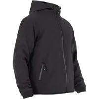 John Doe XTM Hoodie V3 Softshell, waterdicht textieljack ,zwart ,S