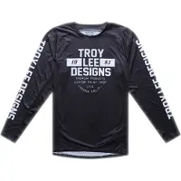 Troy Lee Designs GP Pro Air Seal, jersey ,Zwart/Wit ,XL