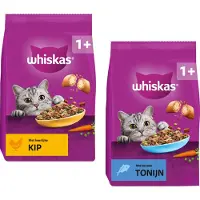 Whiskas 1+ Kattenbrokken Tonijn 7 kg