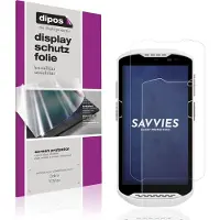 Dipos – 4x Beschermfolie geschikt voor Zebra TC57ax | Krasbestendige & heldere Screenprotector Ultra-Thin