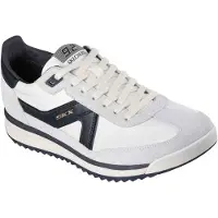 SKECHERS Sneakers laag 'SKX 92 - SPECTIVE' lichtgrijs / zwart / wit