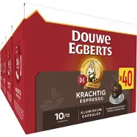 Douwe Egberts Espresso Krachtig - Intensiteit 10/12 - 5 x 40 capsules