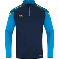 Jako Functioneel shirt 'Challenge' navy / cyaan blauw / neonblauw / geel