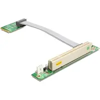 DeLOCK PCI-E stijgkaart Mini PCI-Express - PCI 13cm kabel, links, Accessoires voor moederborden