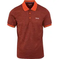 Regatta Heren Remex II Jersey Poloshirt (As/Roze Oranje)