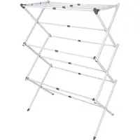 Je Cherche Une Idee Wasrek/droogrek - wit - metaal - 40 x 37 x 105 cm - ophangen
