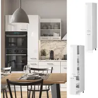 Vicco R-Line Apotheekkast – 30 cm Wit Hoogglans