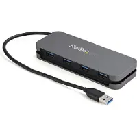 StarTech.com USB Hub HB30AM4AB Black/Grey