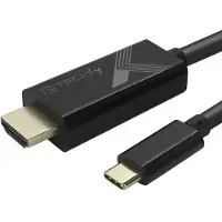 EFB Elektronik IADAP-USBC-HDMI2TY HDMI-kabel HDMI / USB-C Aansluitkabel USB-C stekker 2.00 m Zwart