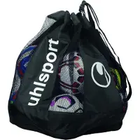 Uhlsport Logo Ball Bag Geel,Zwart Up To 12 Balls