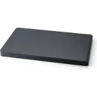 Continenta snijplank 46x30cm H2.5cm Duracore zwart