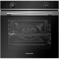 Heinner HBO-M7210GCDRC-GIX Inbouw Oven 60 cm – Elektrisch – 72 L – Energieklasse A+ – Heteluchtfunctie – Touchdisplay – Ontdooifunctie – Zwart Glas/RVS – 5 Jaar Garantie
