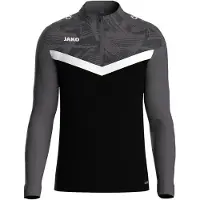 Jako Sportief sweatshirt grijs / zwart / wit