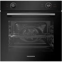 Heinner HBO-M7210GCDRC-GBK Inbouw Oven 60 cm – Elektrisch – 72 L – Energieklasse A+ – Heteluchtfunctie – Touchdisplay – Ontdooifunctie – Zwart Glas– 5 Jaar Garantie