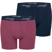 Sloggi Boxershorts 'Blue Start' violetblauw / rood