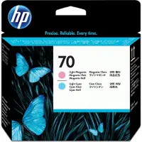 HP C9405A nr. 70 printkop lich cyaan / licht magenta (origineel)