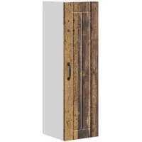 vidaXL Wandkast LUCCA Oud hout 30 x 31 x 100 cm Bewerkt hout