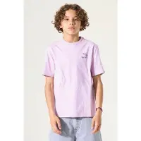 Garcia T-shirt met backprint lichtroze Jongens Katoen Ronde hals Backprint - maat 140