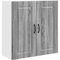vidaXL Vaatwasserfront, model Kalmar, Sonoma-grijs, 80 x 31 x 80 cm