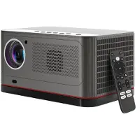 ETOE Whale Pro Android TV-projector, native 1080P, 1500 ANSI, 4K-decodering, automatische scherpstelling en automatische keystone-correctie, 2*10W stereoluidsprekers, dual-band wifi