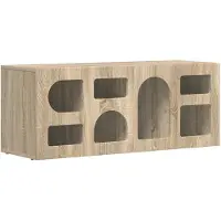 vidaXL TV Kast ELST 100 x 35 x 40 cm Sonoma Eik Bewerkt hout