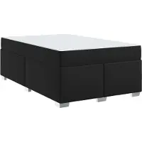 vidaXL Bedframe Zwart 120 x 200 cm Stof