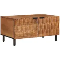 vidaXL Salontafel Bruin 80 x 50 x 40 cm Massief Mango Hout