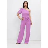 Freebird Dames Jumpsuits F-jer-pes-crepe-26-1 - Lila - Maat M