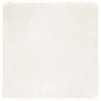 vidaXL Tapijt van imitatie schapenvacht TAFALLA Wit 200 x 200 cm