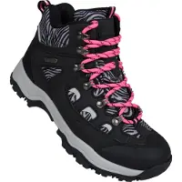 Mountain Warehouse Dames Adventurer Gedrukt Waterdicht Wandelschoenen (Felroze)